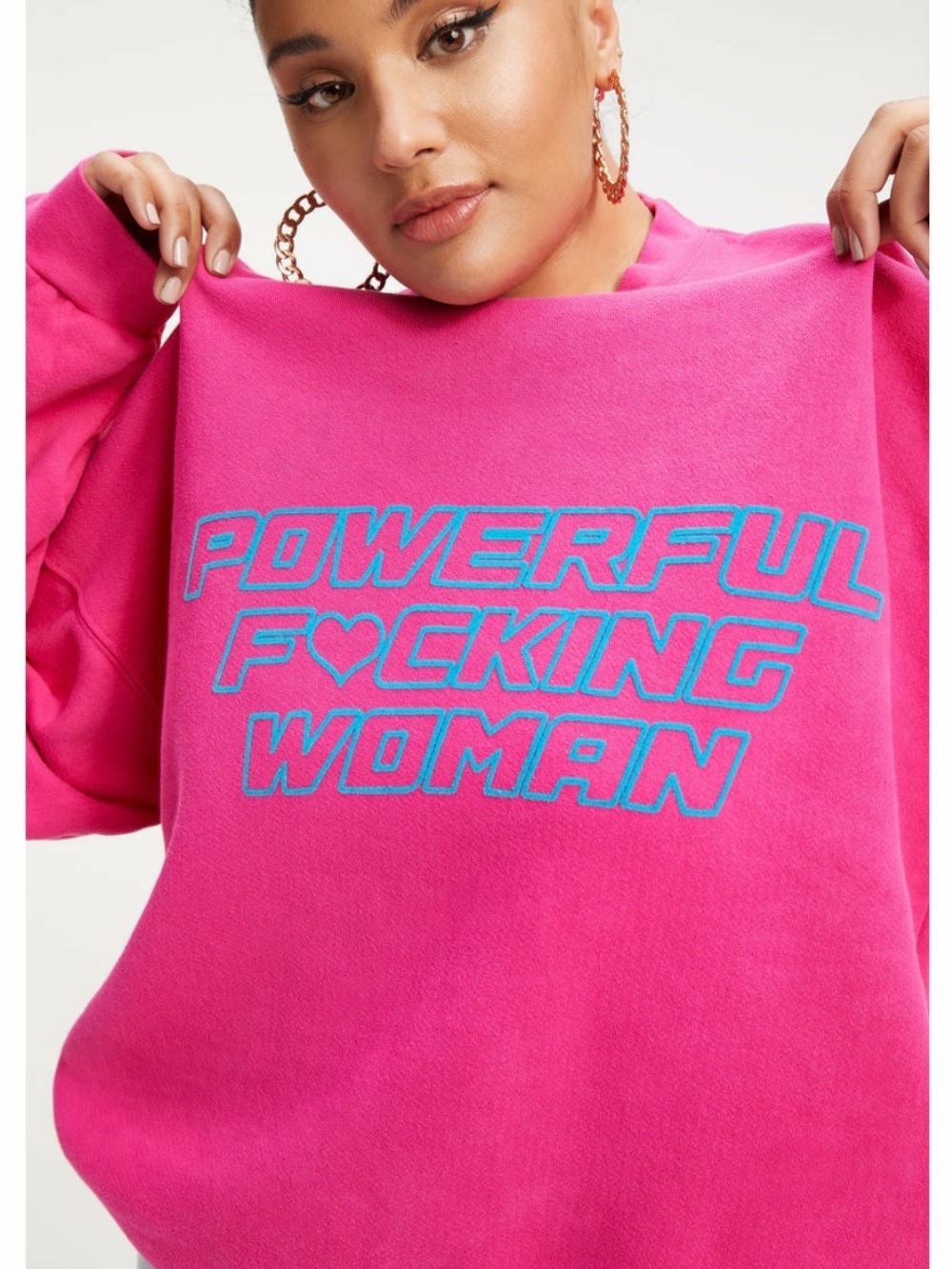 Good American THE B PROJECT POWER SWEATSHIRT